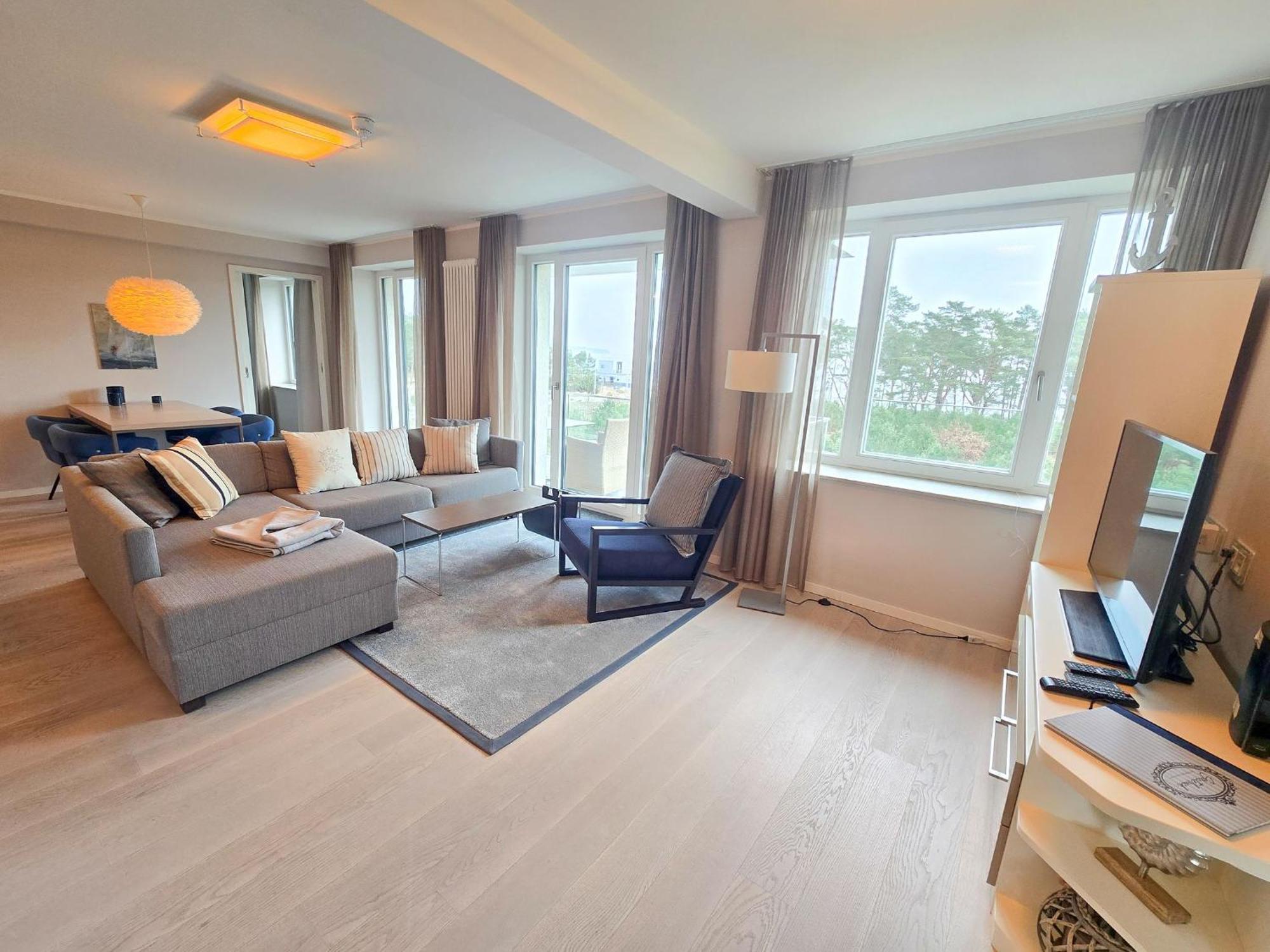 Duenenresidenz Prora - Ferienwohnung Mit Meerblick, 2 Schlafzimmern Und Balkon Np-304 Binz Εξωτερικό φωτογραφία
